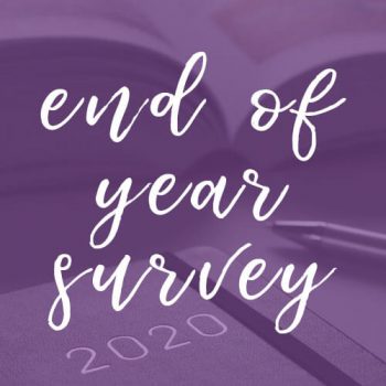 2020 End of Year Survey