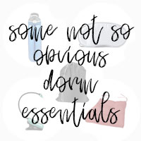 5 Dorm Essentials You Didn’t Know You Needed